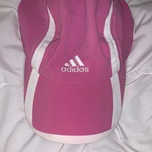NWOT Adidas Pink & White Clima Cool Hat
